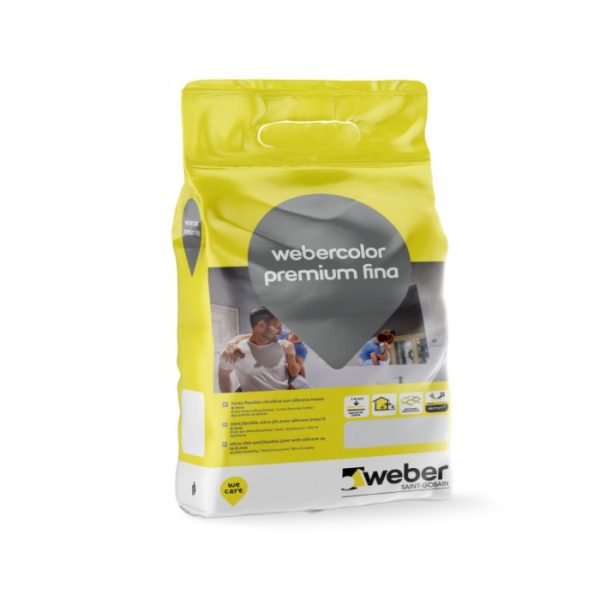 WEBERCOLOR PREMIUM FINA GRAFITO 3KG (ud)