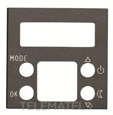 N2240.5 AN-TAPA TERMOSTATO DIGITAL ZENIT ANTRACITA-NIESSEN (UD)