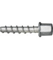 9ZG635M8BTSH-TORNILLO DIRECTO A HORMIGÓN BTS H 6-35 MANGUITO M8 GRIS CINCADO ALUMINIO-CELO (UD)