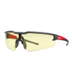4932478927 Gafas de seguridad básicas amarillas antivaho y antirrayaduras - MILWAKEE (UD)