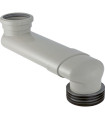 388.351.29.1-CODO DESPLAZAMIENTO PVC PARA DESAGUE VERTICAL-GEBERIT (UD)