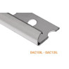GUARDACANTO AC. INOX CEPILLADO 12MM 2,6 MT   AOC12IL   * (UD)