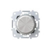 8660.2 CR-REGULADOR GIRATORIO LED SKYMOON CON TAPA CROMO-NIESSEN (UD)