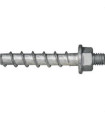 9ZG635M8BTSE-TORNILLO DIRECTO A HORMIGÓN BTS E 6-35 ESPÁRRAGO M8 GRIS CINCADO ALUMINIO-CELO (UD)