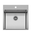F16756 FREGADERO 1 SENO S/ENCIMERA (opcional b/enciemra) BOSTON 500 X 500-PLASTIMODUL (UD)
