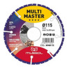 WMM115 DISCO DIAMANTE MULTI MASTER UNIVERSAL 115 MM (UD)