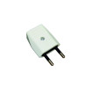 123B-CLAVIJA BIPOLAR 10A 250V BL.-FENOPLASTICA ()