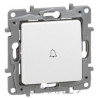 664715-PULSADOR LUMINOSO NILOE 6A 250V BLANCO-LEGRAND (UD)