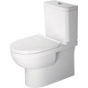 2182090000-INODORO PIE 650mm BASIC DURASTYLE BLANCO RIMLESS FONDO HONDO DUAL-DURAVIT (UD)