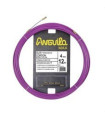 65040012-PASACABLES ANGUILA MAX 4mm ACERO / NYLON 12m LILA-ANGUILA ()