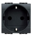 L4141-BASE SCHUKO NORMAL 2P+T LIVINGLIGHT ANTRACITA-BTICINO (UD)