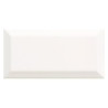 AZULEJO BLANCO BRILLO BISELADO 10X20 (m2)