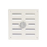 9752-053-501-REJILLA CON ABERTURA REGULABLE 150x150 ESMALTADO BLANCO-VECAMCO ()