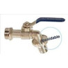 55IM 2-VÁLVULA DE ESFERA TOMA MANGUERA 3/4" CON PALANCA INOXIDABLE-GUT (UD)