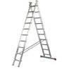 3209 ESCALERA TRANSFORMABLE 2 TRAMOS 2X9-ALTIPESA (UD)