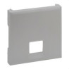 864342-FRONTAL NILOÉ STEP PARA BASES TELEFÓNICAS E INFORMÁTICAS RJ 45, ALUMINIO-LEGRAND (UD)