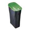 CUBO ECOBIN 25L. CON TAPA VERDE278Y253 (1)