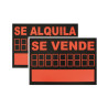 SEÑAL PVC SE VENDE/SE ALQUILA 350X500MM2349B92 (1)