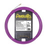 65040022-PASACABLES ANGUILA MAX 4mm ACERO / NYLON 22m LILA-ANGUILA ()