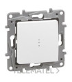 664710-CONMUTADOR LUMINOSO NILOE 10AX 250V BLANCO-LEGRAND (UD)