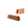 928101015 - GARGOLA 10X10X25 (INT.8) TERRACOTA ROJO 15 C.FERRES (UD)