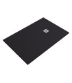PLATO DUCHA SMART SLATE 70X130 CON REJILLA DESAGÜE NEGRO (UD)