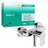 72640000-MEZCLADOR MONOMANDO DE DUCHA VISTO REBRIS S CROMO-HANSGROHE (UD)