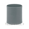 MDE-06-MANGUITO PVC ENCOLAR H-H DIÁMETRO 110mm GRIS-CODOPLAST (UD)