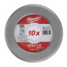 4932459164 Caja de 10 discos de corte MILWAUKEE - Ø 125 mm x 1.0 - (UD)