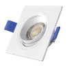 DOW-346-DOWNLIGHT MINI 7W CUADRADO ORIENTABLE 360° 38° BLANCO 4000K-ATMOSS (UD)